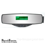 Bluetooth Rearview Car Mirror (Caller ID Display)